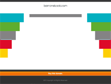 Tablet Screenshot of barronsbook.com